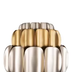 Swoon 382W02AGGD 2-Light Wall Sconce - Antique Gold/Gold Dust 8 Swoon 382W02AGGD 2-Light Wall Sconce - Antique Gold/Gold Dust -Lighting Decoration Store 382W02AGGD Detail 1