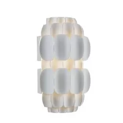 Swoon 382W02MW 2-Light Wall Sconce - Matte White