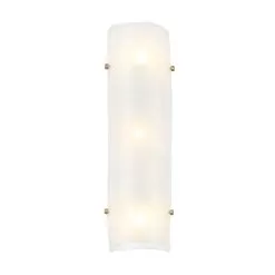 Fairchild 385W03BNS 3-Light Wall Sconce - Black/Polished Nickel/Satin Brass -Lighting Decoration Store 385W03BNS 7