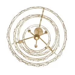 Fleur 386C04FG 4-Light Chandelier - French Gold 11 Fleur 386C04FG 4-Light Chandelier - French Gold -Lighting Decoration Store 386C04FG 3