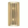 Suratto 387W02MBH 2-Light Wall Sconce - Matte Black/Honey Blonde