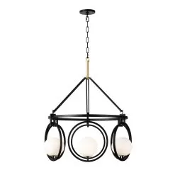 Stopwatch 388P06MBFG 6-Light Pendant Light - Matte Black/French Gold 8 Stopwatch 388P06MBFG 6-Light Pendant Light - Matte Black/French Gold -Lighting Decoration Store 388P06MBFG 2