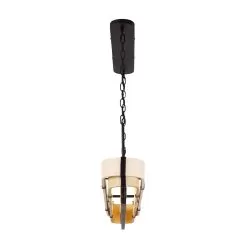 Blonde Moment 389N05MBHN 5-Light Kitchen Island Pendant - Matte Black/Honey/Medium Oak -Lighting Decoration Store 389N05MBHN 3