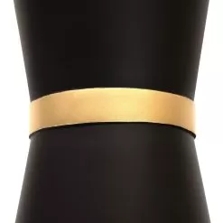 Mad Hatter 390P02MBFG 2-Light Pendant Light - Matte Black/French Gold -Lighting Decoration Store 390P02MBFG Detail 1