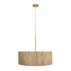 Jacob's Ladder 391P06FG 6-Light Pendant Light - French Gold -Lighting Decoration Store 391P06FG 1