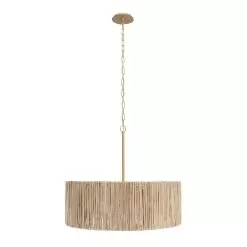Jacob's Ladder 391P06FG 6-Light Pendant Light - French Gold -Lighting Decoration Store 391P06FG 2