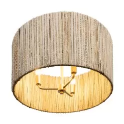 Jacob's Ladder 391S03FG 3-Light Ceiling Light - French Gold -Lighting Decoration Store 391S03FG 1