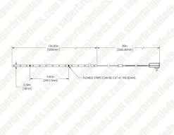 Armacost Lighting RibbonFlex Smart Home RGB+W LED Tape Light Kit - 5m -Lighting Decoration Store 423500