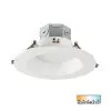 6" LED Recessed Downlight With Built-In Junction Box - Selectable CCT - Dimmable - Baffle Trim - Up To 1,125 Lumens