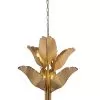 Banana Leaf 901C06GO 6-Light Chandelier - Gold