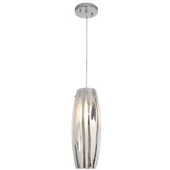 Chroman Empire AC1070 1-Light Mini Pendant - Chrome