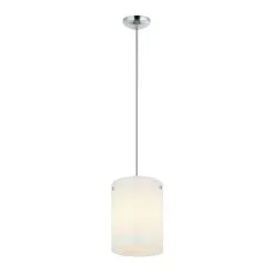 Swirled AC1692 1-Light Pendant Light - Chrome -Lighting Decoration Store AC1692 2