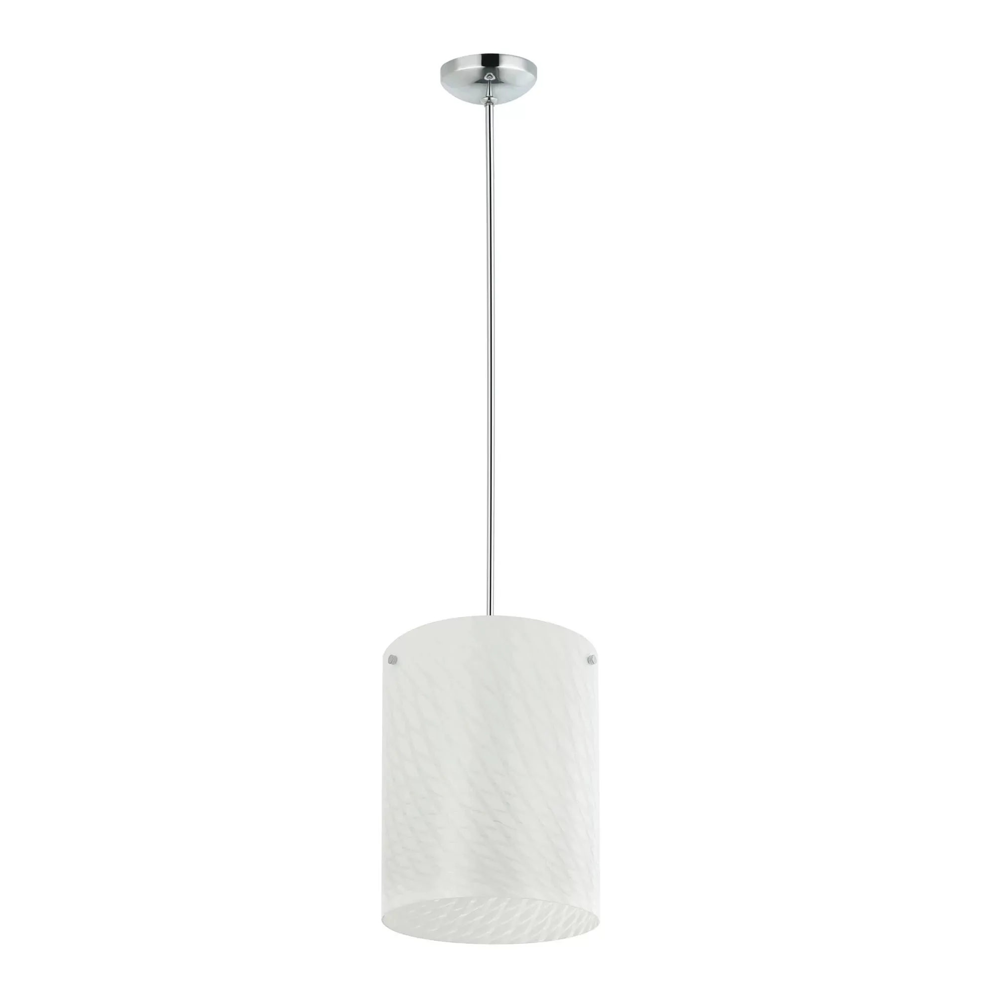 Swirled AC1693 3-Light Pendant Light - Chrome 2 Swirled AC1693 3-Light Pendant Light - Chrome - Image 2
