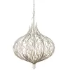 Bask 271P06GD 6-Light Pendant Light - Gold Dust