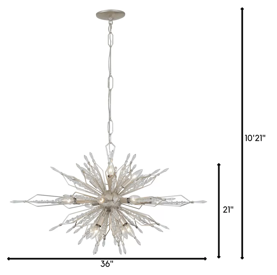 Orbital 311N16GD 16-Light Kitchen Island Pendant - Gold Dust 6 Orbital 311N16GD 16-Light Kitchen Island Pendant - Gold Dust - Image 6