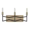 Bodie 314B03HGCB 3-Light Vanity Light - Havana Gold/Carbon