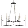 Bodie 314C06HGCB 6-Light Chandelier - Havana Gold/Carbon