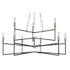 Bodie 314C09HGCB 9-Light Chandelier - Havana Gold/Carbon