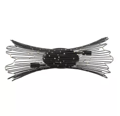 Rikki 320B04CBAG 4-Light Vanity Light - Carbon/Aged Gold -Lighting Decoration Store Screen Shot 2019 01 11 at 11.25.19 AM