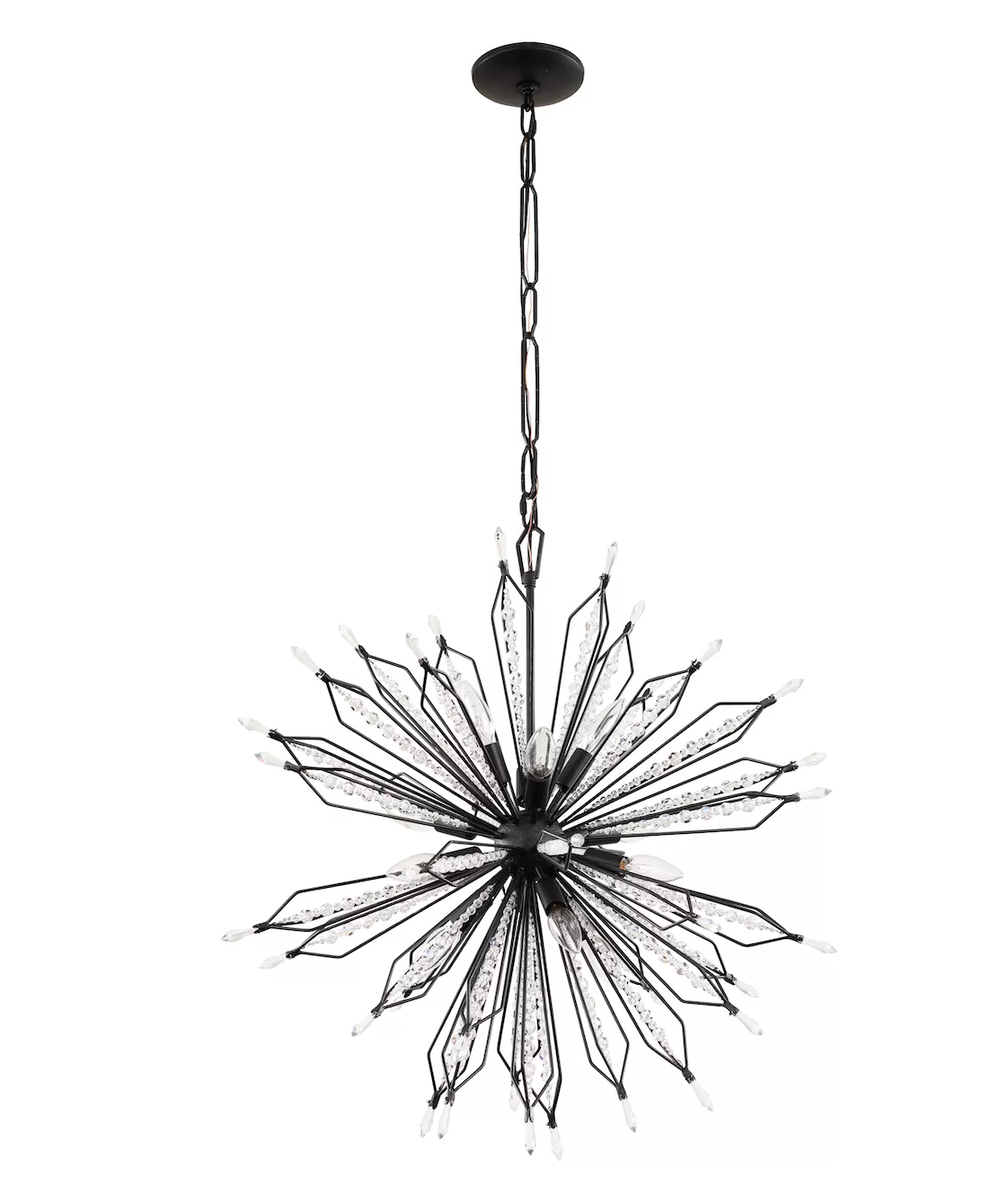 Orbital 311P12CB 12-Light Pendant Light - Carbon 2 Orbital 311P12CB 12-Light Pendant Light - Carbon - Image 2