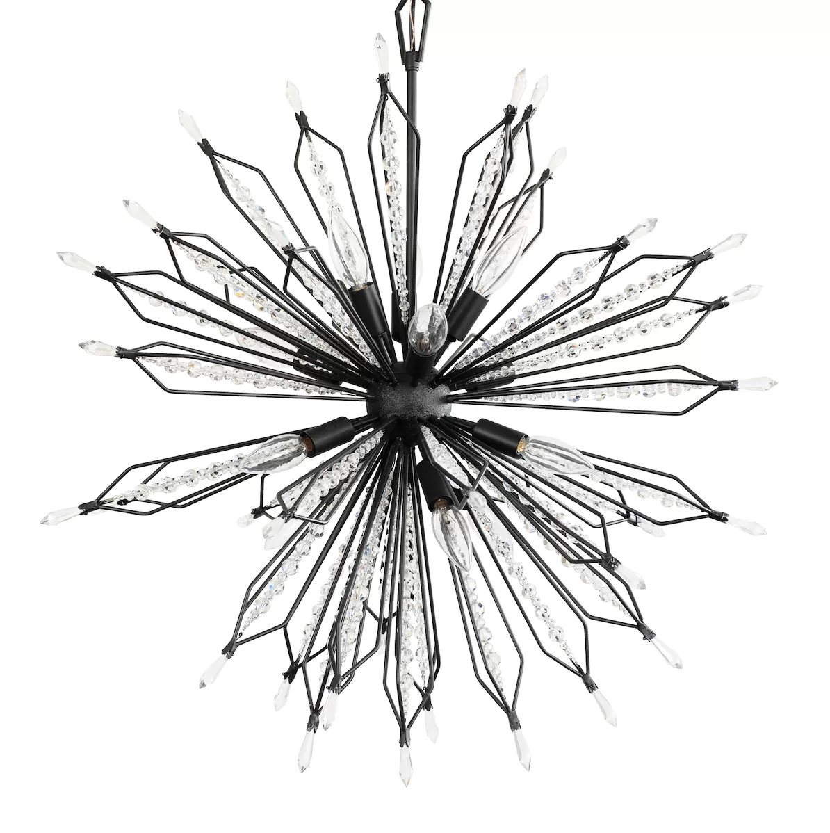 Orbital 311P12CB 12-Light Pendant Light - Carbon 3 Orbital 311P12CB 12-Light Pendant Light - Carbon - Image 3