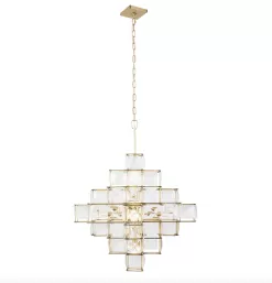 Cubic 329C06CG 6-Light Chandelier - Calypso Gold -Lighting Decoration Store Screen Shot 2019 04 16 at 10.24.14 AM