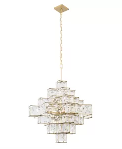 Cubic 329C06CG 6-Light Chandelier - Calypso Gold -Lighting Decoration Store Screen Shot 2019 04 16 at 10.24.49 AM