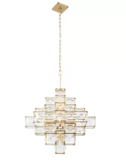Cubic 329C06CG 6-Light Chandelier - Calypso Gold -Lighting Decoration Store Screen Shot 2019 04 16 at 10.25.09 AM
