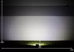 100W Yoke Mount LED Flood Light - 400W Equivalent - 13000 Lumens - Cool White -Lighting Decoration Store afl 50k100 110 output measurements