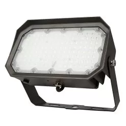 100W Yoke Mount LED Flood Light - 400W Equivalent - 13000 Lumens - Cool White