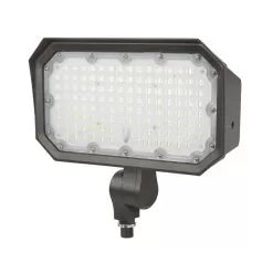 90W LED Flood Light With Knuckle Mount - 11,700 Lumens - 400W Metal Halide Equivalent - 5000K
