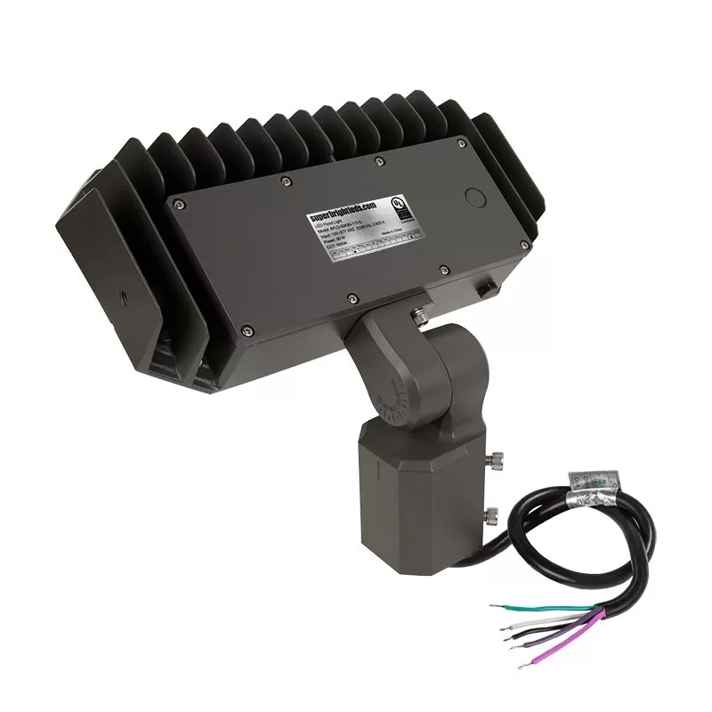 90W LED Flood Light With Slipfitter Mount - 11,700 Lumens - 400W Metal Halide Equivalent - 5000K 3 90W LED Flood Light With Slipfitter Mount - 11,700 Lumens - 400W Metal Halide Equivalent - 5000K - Image 3