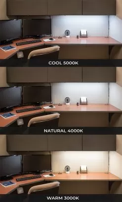 Aluminum LED Light Bar Fixture - Low Profile Surface Mount -Lighting Decoration Store alb xkx smf 12v installed on under desk updated