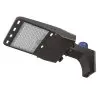 150W LED Parking Lot Light With Optional Photocell - Fixed Arm Mount - 21,000 Lumens - 400W MH Equivalent - 5000K