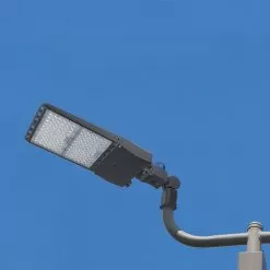 300W LED Parking Lot Area Light With Knuckle Slipfitter Mount - Photocell Included - 42,000 Lumens - 1,000W MH Equivalent - 5000K -Lighting Decoration Store ald slip fitter install6