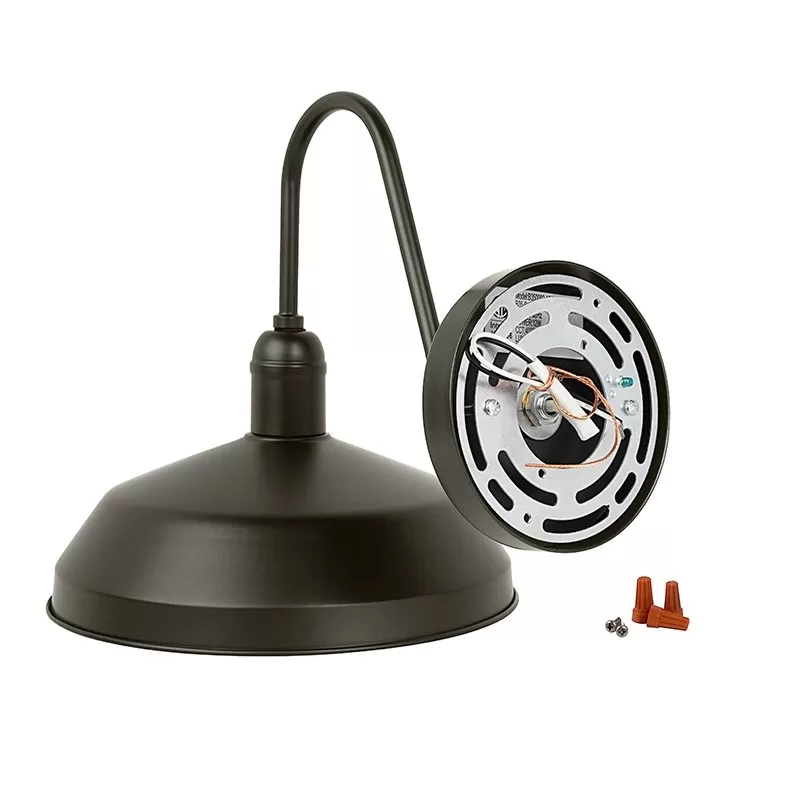 Gooseneck Light - Bronze 9” Shade LED Barn Light - 900 Lumens - 3000K / 4000K 4 Gooseneck Light - Bronze 9” Shade LED Barn Light - 900 Lumens - 3000K / 4000K - Image 4