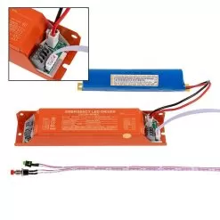 In-Fixture Compact Emergency LED Driver And Battery Pack - 8W - 24-48 VDC 11 In-Fixture Compact Emergency LED Driver And Battery Pack - 8W - 24-48 VDC -Lighting Decoration Store bld cm20n 480800 wired
