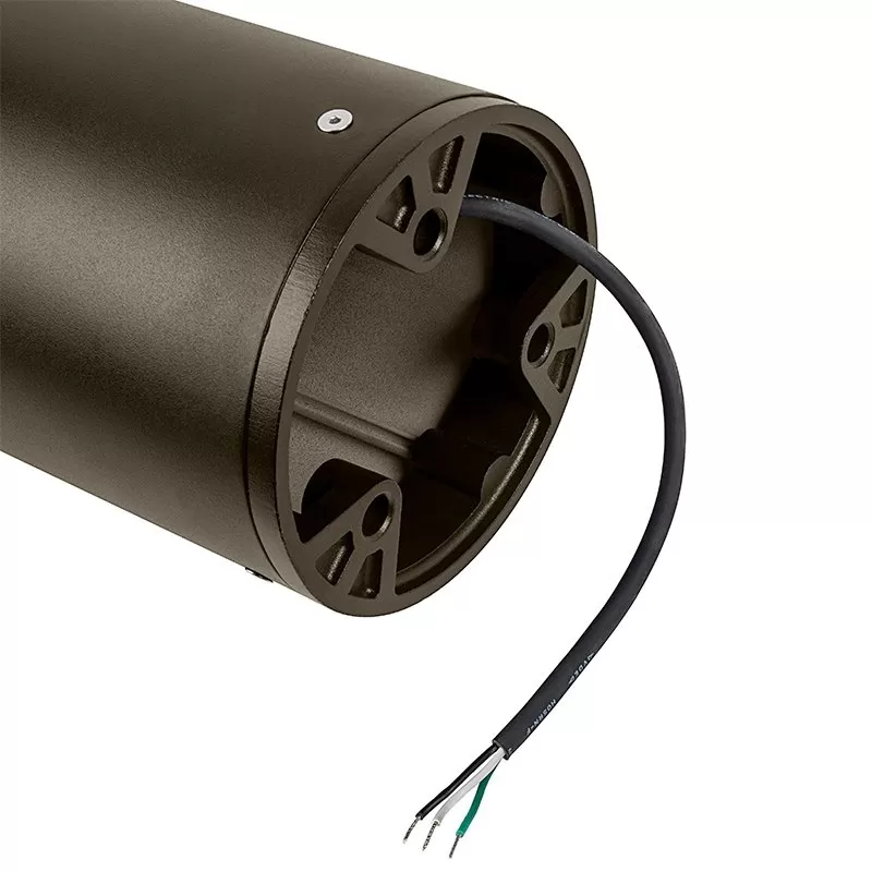 Tapered Top LED Bollard Light With Louvers - Bronze Finish - 10W - 180 Lumens - 4000K 3 Tapered Top LED Bollard Light With Louvers - Bronze Finish - 10W - 180 Lumens - 4000K - Image 3