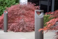 Round LED Bollard Light - Architectural Dual-Side Throw With Optional Cover Plate - Bronze Finish - 14W - 3000K / 4000K / 5000K 20 Round LED Bollard Light - Architectural Dual-Side Throw With Optional Cover Plate - Bronze Finish - 14W - 3000K / 4000K / 5000K -Lighting Decoration Store blra xk14w 367 obr during the day off