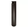 Side Throw LED Bollard Light With Cover Plate- Round / Flat Top - Architectural Bronze Finish - 14W - 1,680 Lumens - 3000K / 4000K / 5000K