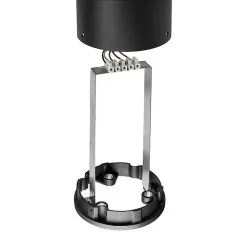42 Inch Flat Top Bollard With Louvers - Black Finish - Selectable 12W / 16W / 22W - 3000K / 4000K / 5000K - 1540 Lumens - BLRB-SW3B22S-742-BKFL 11 42 Inch Flat Top Bollard With Louvers - Black Finish - Selectable 12W / 16W / 22W - 3000K / 4000K / 5000K - 1540 Lumens - BLRB-SW3B22S-742-BKFL -Lighting Decoration Store blrb sw3b22s 742 brfl wires 1