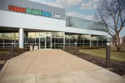 Round LED Bollard Light With Flat Top - Cone Reflector - Bronze Finish - 22W - 2,640 Lumens - 3000K / 4000K / 5000K -Lighting Decoration Store blrb xk22w 742 daytime installed 1