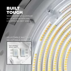 MaxLite Round ECO Pendant High Bay GEN2 Controls Ready - 180W / 200W / 240W - 3500K / 4000K / 5000K -Lighting Decoration Store bphe2 u180wcs built tough