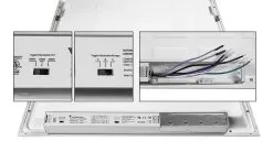 2x4 LED Backlit Light Panel 4 Pack - Selectable CCT 3500K / 4000K / 5000K - Selectable Wattage 30W / 40W / 50W 9 2x4 LED Backlit Light Panel 4 Pack - Selectable CCT 3500K / 4000K / 5000K - Selectable Wattage 30W / 40W / 50W -Lighting Decoration Store bpl 24 50w l h close up power supply 2