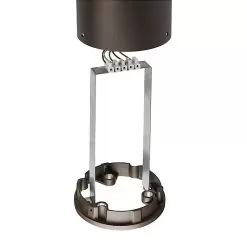 42 Inch Flat Top Bollard With Louvers - Bronze Finish - Selectable 12W / 16W / 22W - 3000K / 4000K / 5000K - 1540 Lumens - BLRB-SW3B22S-742-BRFL -Lighting Decoration Store btw bollard blrb wires updated 2