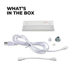 LED Under Cabinet Light Fixture - 120V - Selectable CCT - 3000K / 4000K / 5000K - 8" - 6W -Lighting Decoration Store c fox cl0806wh3c90 equipment 1