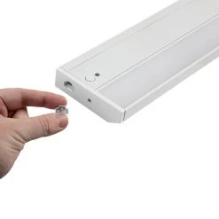 LED Under Cabinet Light Fixture - 120V - Selectable CCT - 3000K / 4000K / 5000K - 8" - 6W -Lighting Decoration Store c fox cl1612wh3c90 plug 1