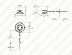 4" LED Commercial Recessed Downlight - Selectable CCT - Selectable Wattage - Dimmable - 600-1200 Lumens - CDL4D-SW3B-SP12W 17 4" LED Commercial Recessed Downlight - Selectable CCT - Selectable Wattage - Dimmable - 600-1200 Lumens - CDL4D-SW3B-SP12W -Lighting Decoration Store cdl4d sw3b sp12w