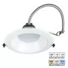 8" LED Commercial Recessed Downlight - Selectable CCT - Selectable Wattage - Dimmable - 1200-2200 Lumens