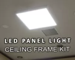 RGB LED Light Panel - 36W Dimmable Even-Glow® Light Fixture - 24 VDC - 595 X 595mm - RGB -Lighting Decoration Store ceiling frame